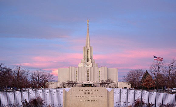Jordan River Temple Jan 2010