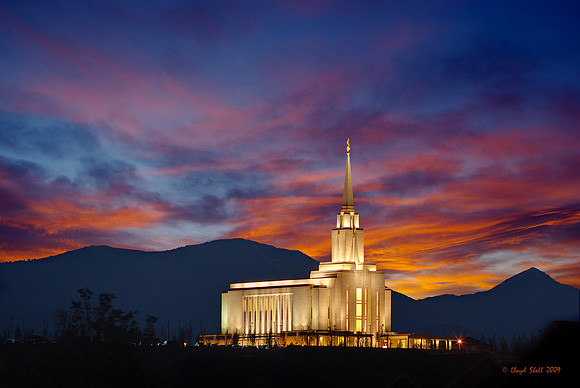 Oquirrh Mountain Temple Oct 2009