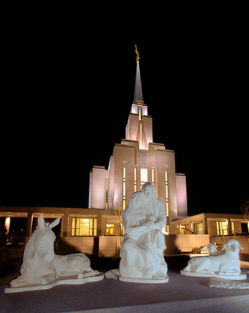 Oquirrh Mountain Temple Dec 2009