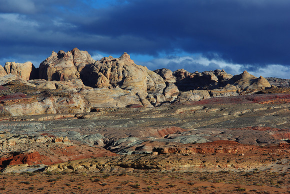 San Rafael Swell in the Early Dawn Light