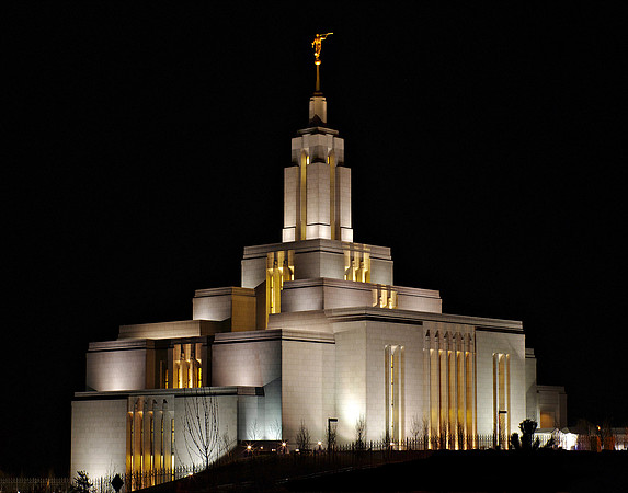 Draper Temple February 2009