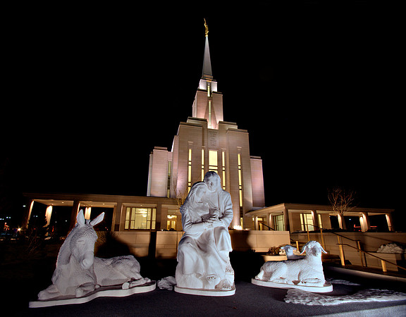 Oquirrh Mountain Temple Dec 2009 #2