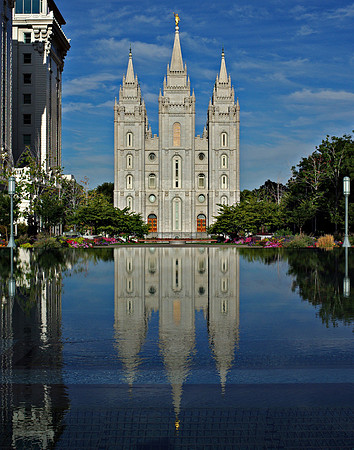 Salt Lake Temple August 2009