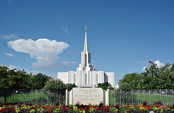 Jordan River Temple September 2008