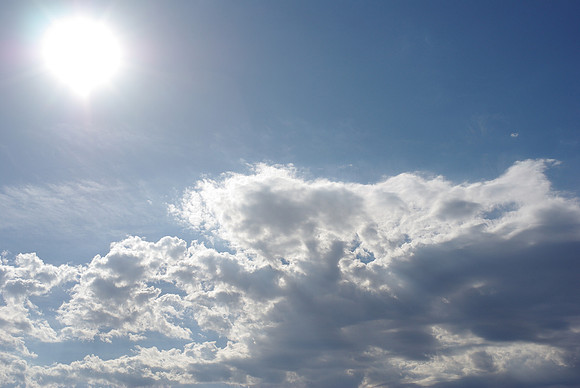 Sun in frame, NO FLARE!