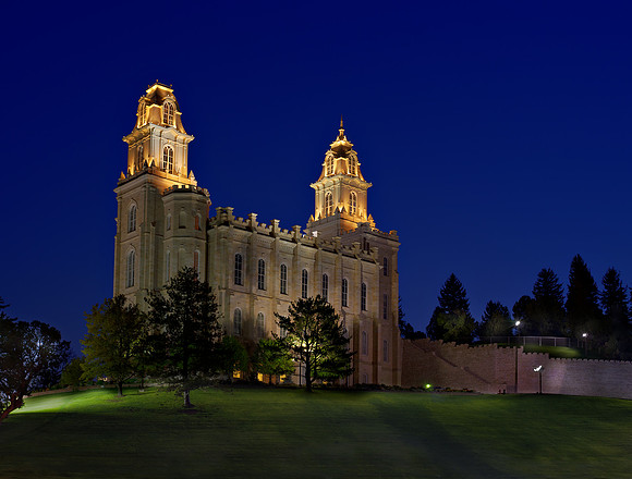 Manti Temple August 2009